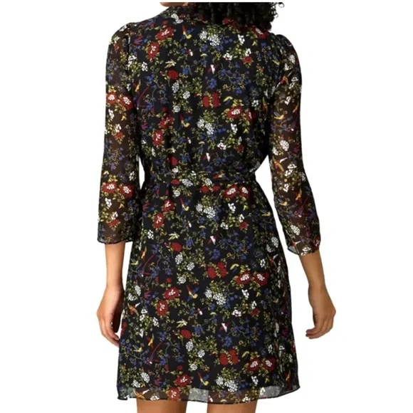 Madewell Finch Floral Wrap Dress - Picture 3 of 7
